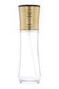 C67 - Imported Empty Premium Clear Glass Bottles with Lotion Pump & Gold Ribbed Cap - Rentra S.P.A™