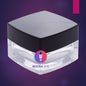 C01 - Imported Empty Premium Sleek Square Glass Jars with Black Lid