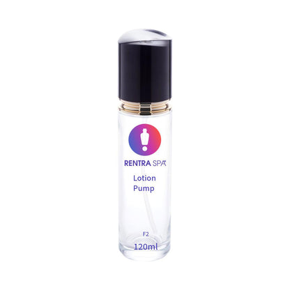 C02 - Exquisite Imported Empty Premium Clear Glass Lotion Pump Bottles - Crystal Clarity for Luxury Brands