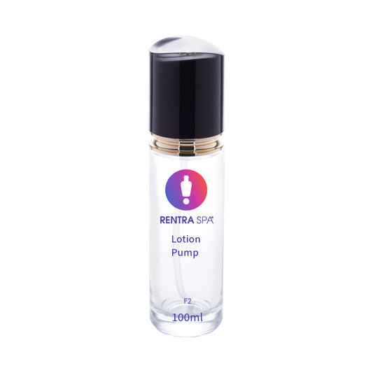 C02 - Imported Empty Premium Clear Glass Bottles with Lotion Pump