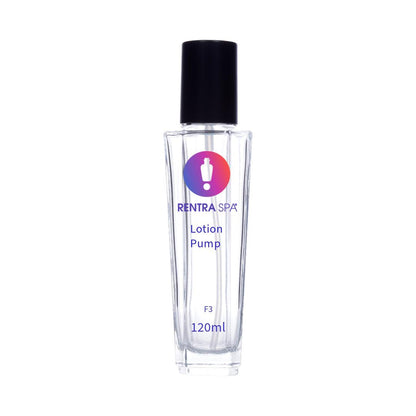 C03 - Exquisite Premium Clear Octagonal Glass Bottles with Lotion Pump - Distinctive Luxury Packaging for Elite Brands