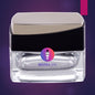 Square Glass Jar 20g with Black Lid for Face Cream (C04)