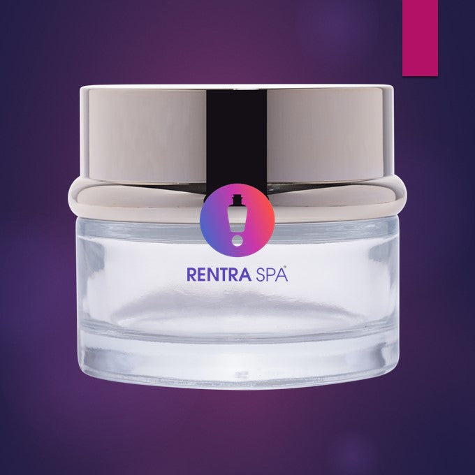 C05 - Exquisite Premium 50g Glass Jars with Luxurious Gold Lid - Elegant Packaging for High-End Beauty Products