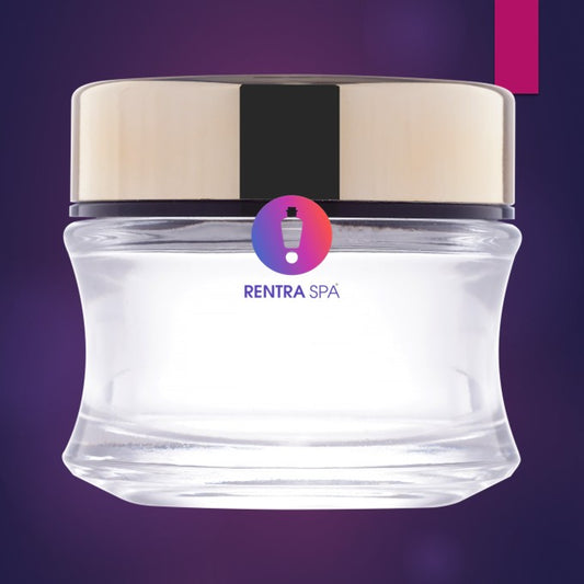 C10 - Imported Premium Gourd Shaped Hourglass Glass Jars with Luxurious Gold Cap - Premium Packaging for Distinctive Beauty Products
