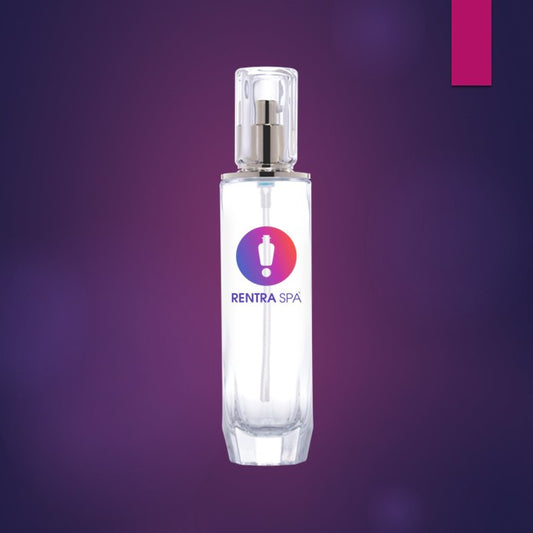 C36 - Imported Empty Premium Lotion Clear Glass Bottles