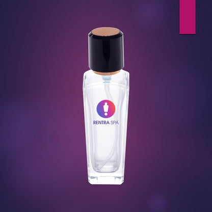 C42 - Imported Empty Premium 100ml Glass Bottles with Lotion Pump & Double Toned Lid