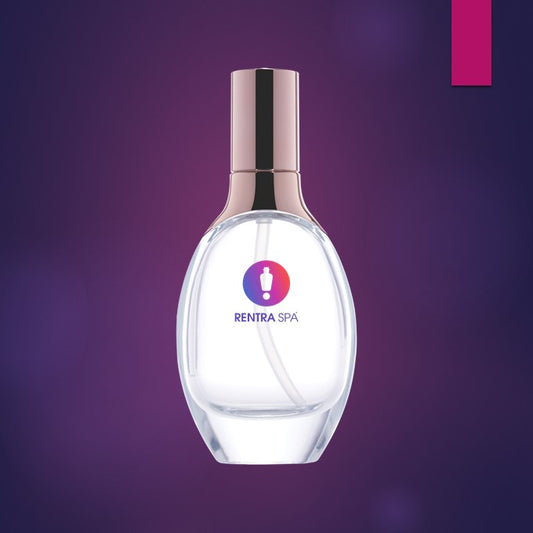 C46 - Imported Empty Premium Decanter Shaped 50ml Lotion Glass Bottles