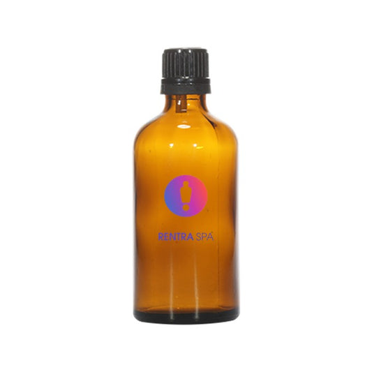 18mm Imported Empty 100ml Round Amber Euro Dropper Bottle & Plastic Cap