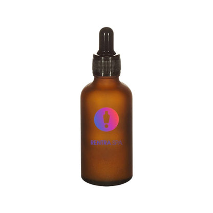 50ml Amber Frosted Glass Dropper Bottle