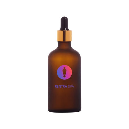 50ml Amber Frosted Glass Dropper Bottle