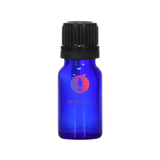 18mm Imported Empty 10ml Round Cobalt Blue Euro Dropper Bottle & Plastic Cap