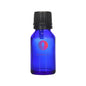 18mm Imported Empty 15ml Round Cobalt Blue Euro Dropper Bottle & Plastic Cap
