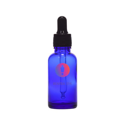 30ml Blue Glass Dropper Bottle