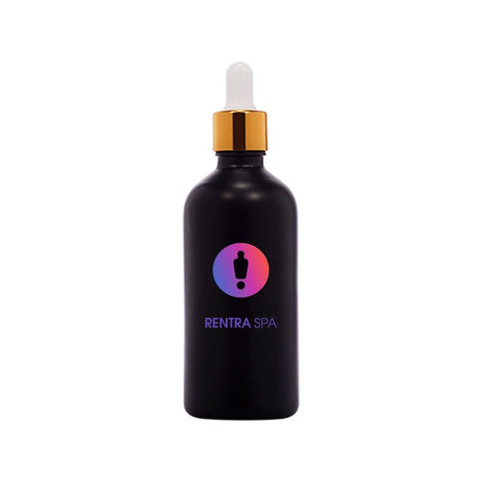 100ml Black Glass Dropper Bottle