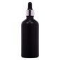 18mm Imported Empty 100ml Round Black Glass Dropper Bottle