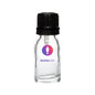 10ml Clear Glass Essential Oil Bottle — Euro Dropper & Plastic Cap