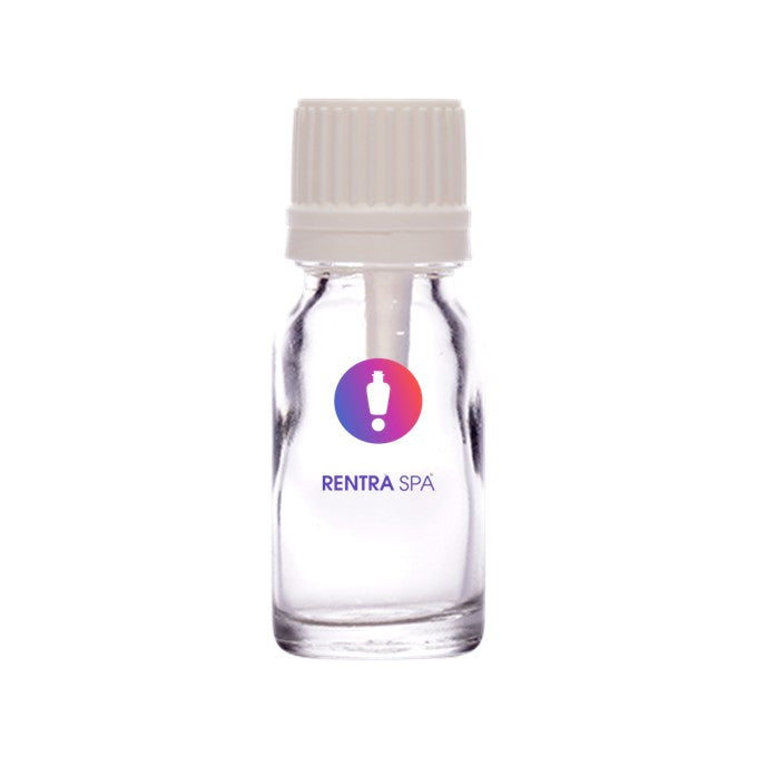 10ml Clear Glass Essential Oil Bottle — Euro Dropper & Plastic Cap