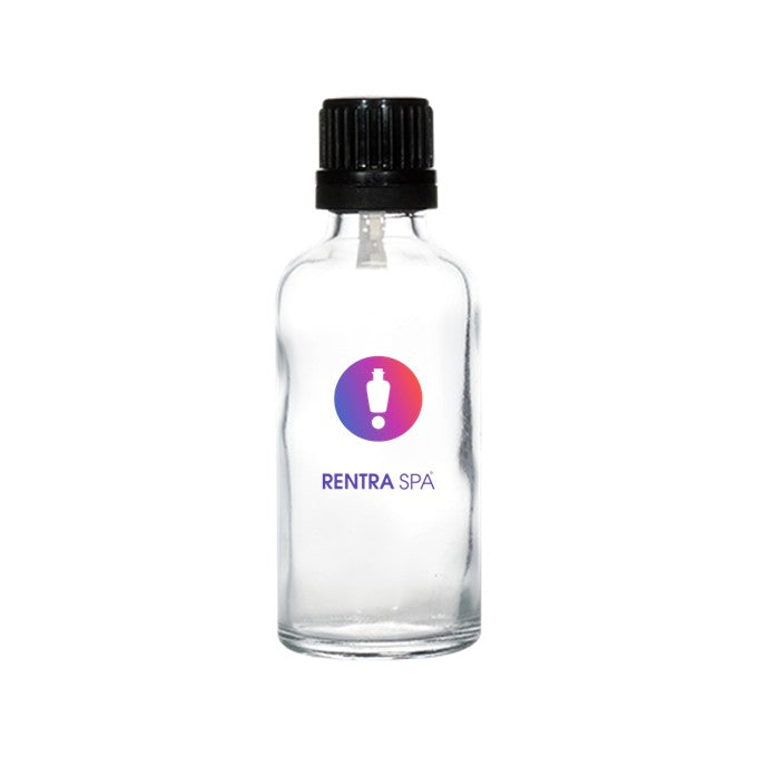 100ml Clear Glass Essential Oil Bottle — Euro Dropper & Plastic Cap