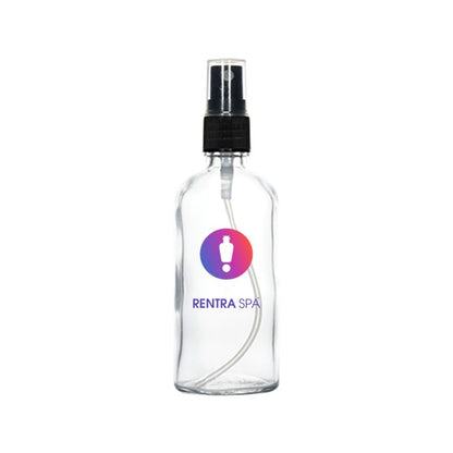 100ml Glass Bottle with Spray Pump