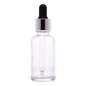 18mm Imported Empty 30ml Round Clear Glass Dropper Bottle - Rentra S.P.A™