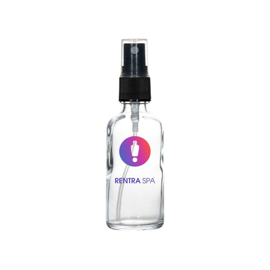 50ml Glass Bottle with Spray Pump