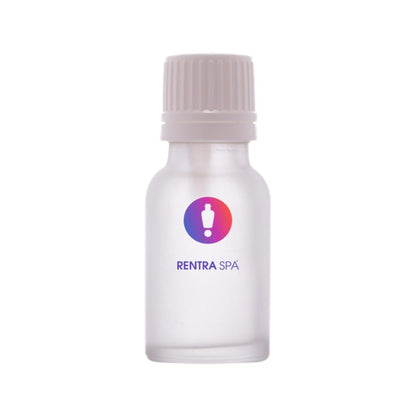 15ml Frosted Clear Glass Essential Oil Bottle — Euro Dropper & Plastic Cap