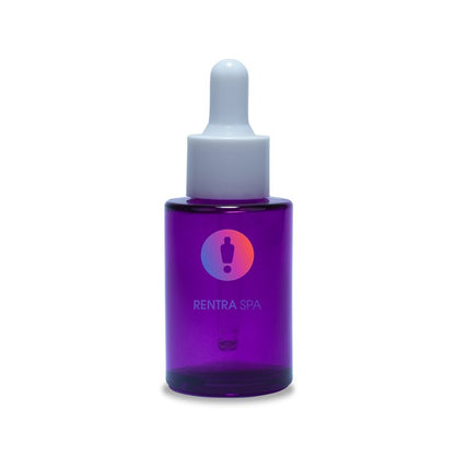 30ml Painted Glass Bottles + White Dropper Set