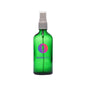 100ml Green Glass Bottle with Spray Pump