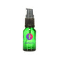 18mm Imported Empty 15ml Round Green Glass Lotion Bottle + Plastic Pump + Cap