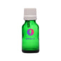 18mm Imported Empty 15ml Round Green Euro Dropper Bottle & Plastic Cap