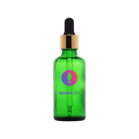 50ml Green Glass Dropper Bottle