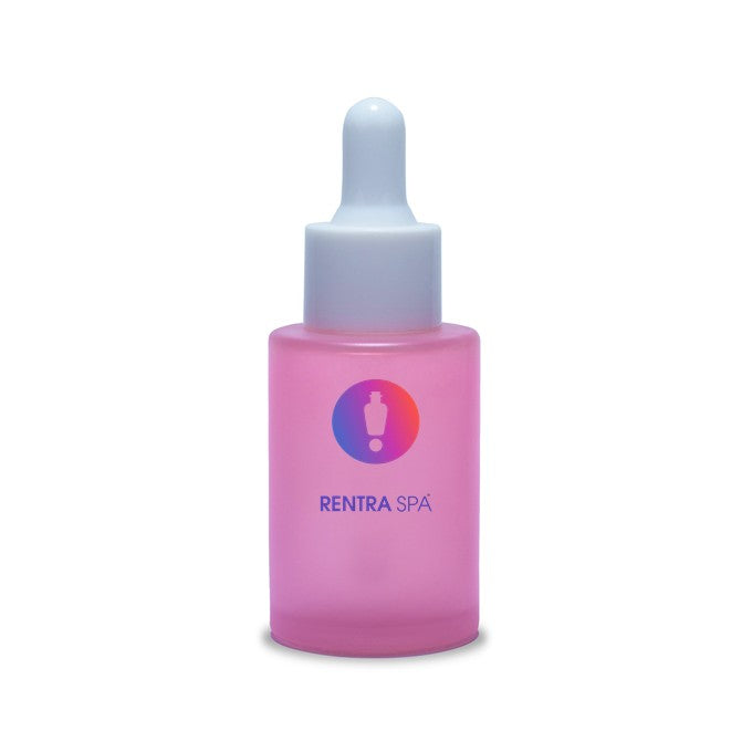 30ml Painted Glass Bottles + White Dropper Set