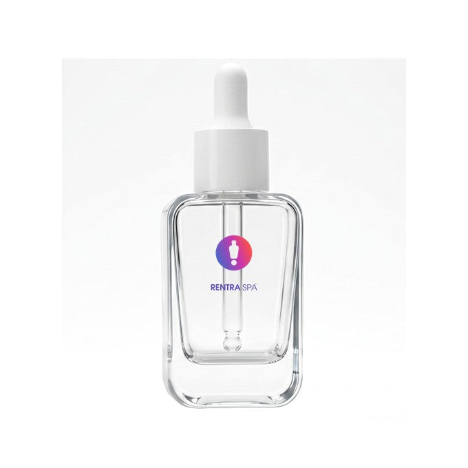 30ml Rectangular Clear Glass Dropper Bottle