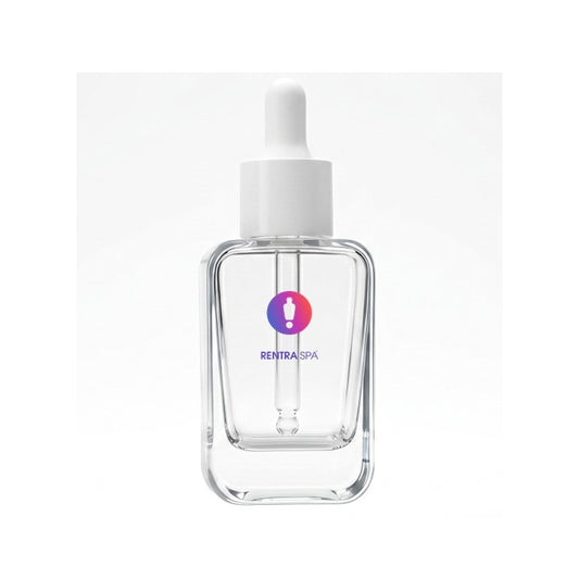 30ml Rectangular Clear Glass Dropper Bottle