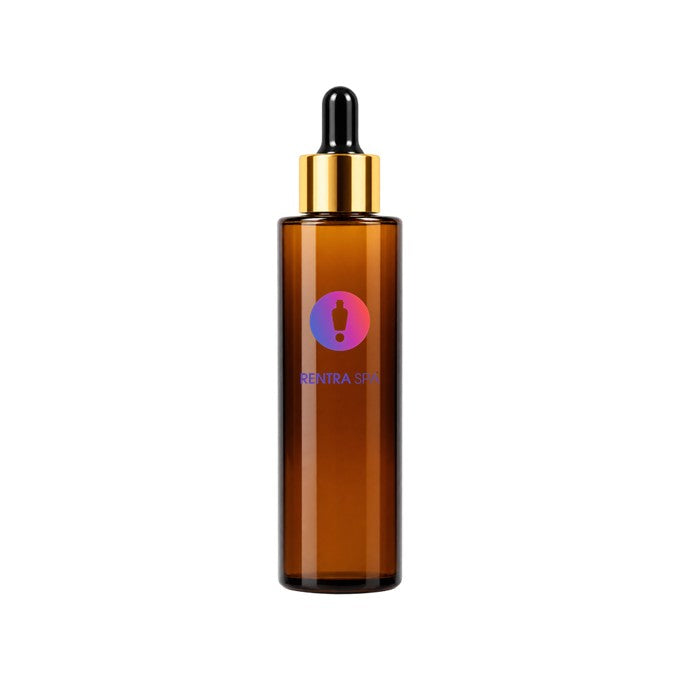 100ml Amber Glass Dropper Bottle — Matte Pipette Bottle