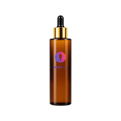 100ml Amber Glass Dropper Bottle — Matte Pipette Bottle