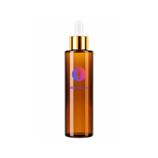 100ml Amber Glass Dropper Bottle — Matte Pipette Bottle