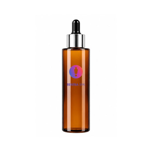 100ml Amber Glass Dropper Bottle — Matte Pipette Bottle