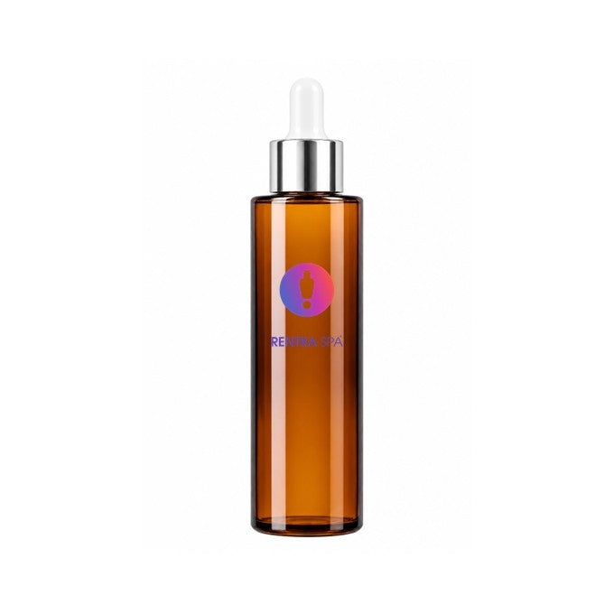 100ml Amber Glass Dropper Bottle — Matte Pipette Bottle