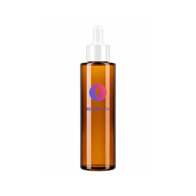 100ml Amber Glass Dropper Bottle — Matte Pipette Bottle