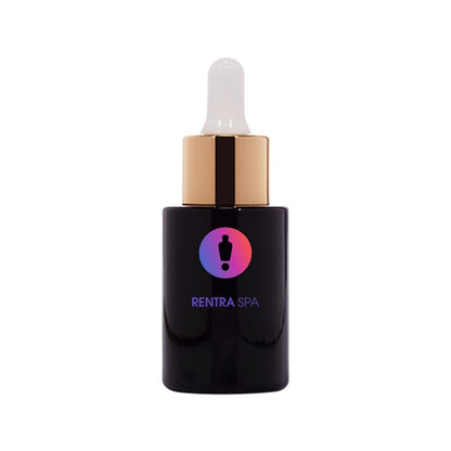 30ml Black Glass Dropper Bottle (Flat Shoulder)