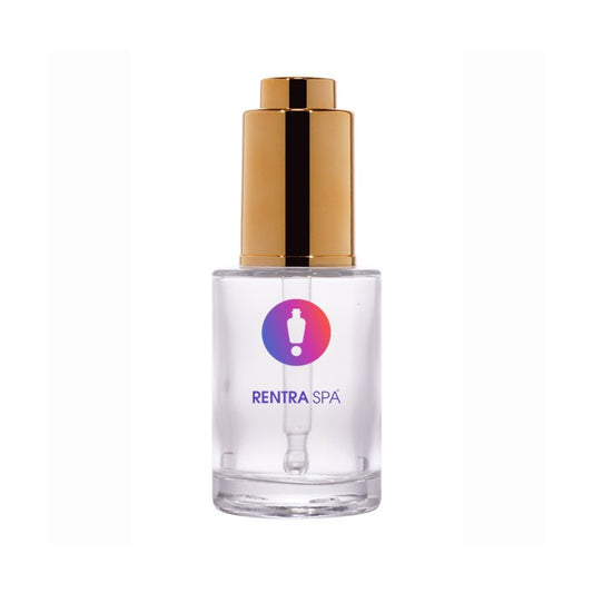 30ml Press Button Glass Dropper Bottle (Flat Shoulder)