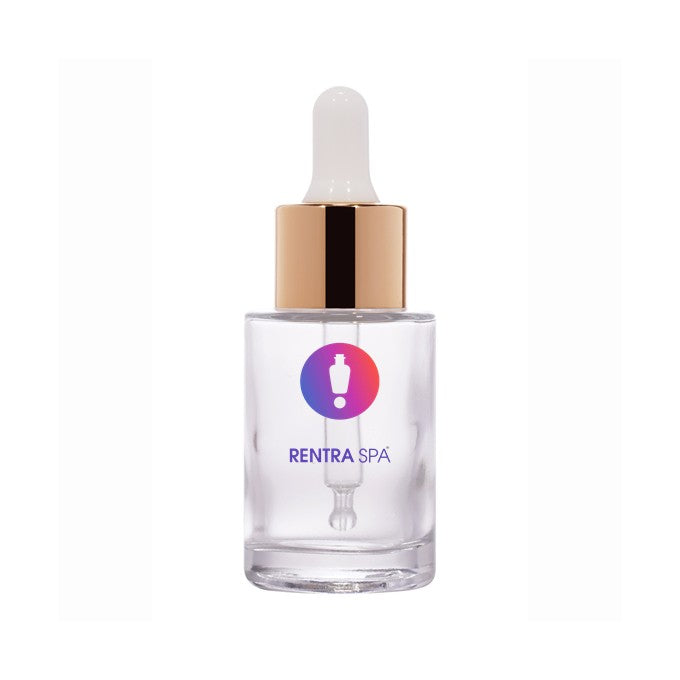 30ml Clear Glass Dropper Bottle (Flat Shoulder)