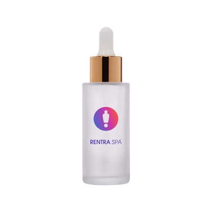 50ml Frosted Glass Dropper Bottle (Flat Shoulder)