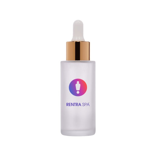 50ml Frosted Glass Dropper Bottle (Flat Shoulder)