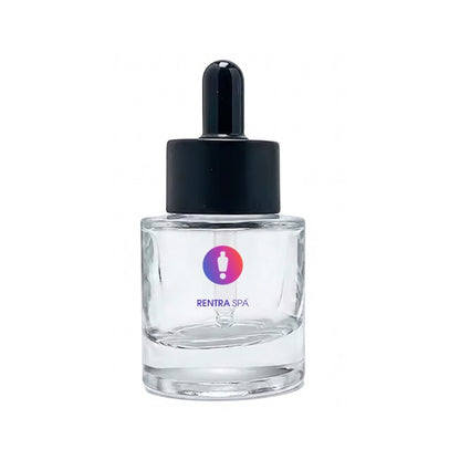 30ml Flat-Shoulder  thick Clear Glass Dropper Bottle — Pipette Bottle