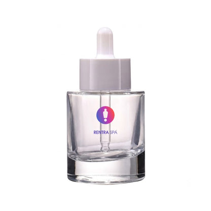 30ml Flat-Shoulder  thick Clear Glass Dropper Bottle — Pipette Bottle