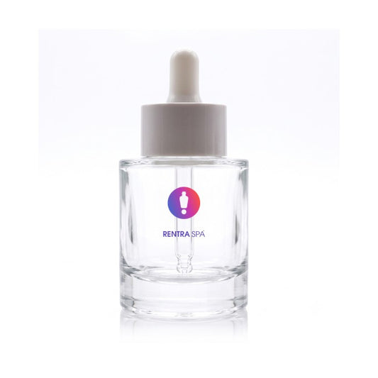 50ml Flat-Shoulder thick Clear Glass Dropper Bottle — Pipette Bottle