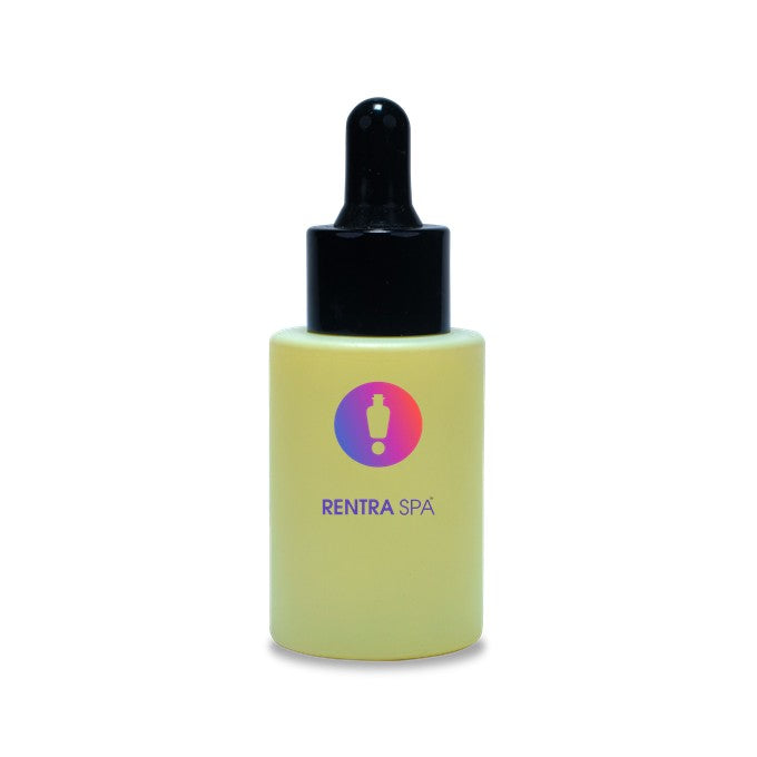 30ml Painted Glass Bottles + Black Dropper Set