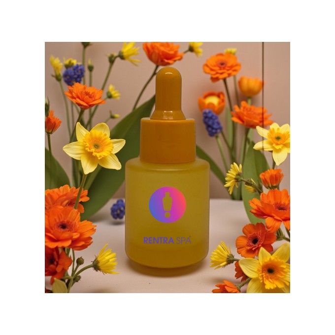 20ml Painted Glass Bottles + Matching Dropper Set
